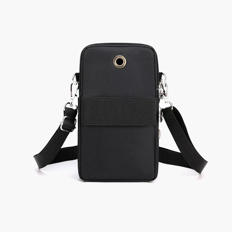 Bolsa Porta-Celular Crossbody - Nylon Impermeável (Prática)