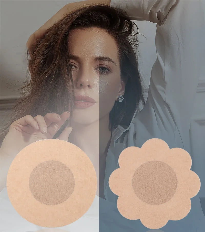 Pack 50 Pares - Protetor de Mamilo Descartável (Tecido Respirável)