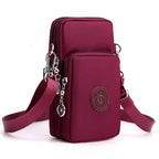 Bolsa Porta-Celular Crossbody - Nylon Impermeável (Prática)