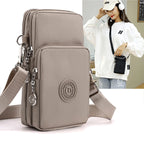 Bolsa Porta-Celular Crossbody - Nylon Impermeável (Prática)