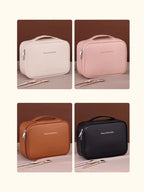 Necessaire Box Premium - Organizador Rígido com Porta-Pincéis