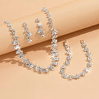 Conjunto Crystal Royale - Zircônia Premium (Design Circular)